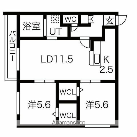 CIEL SEREINの間取り写真