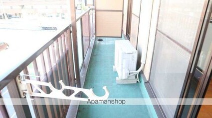 サンコーポ松岡２番館[2DK/42.9m2]のバルコニー