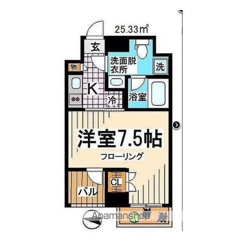 TAS上北沢レジデンスの間取り写真