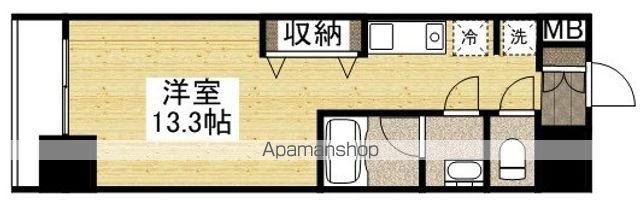 WILLDO岡山大供の間取り写真