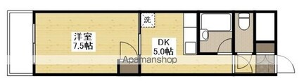 第３木本ビル[1DK/30.01m2]の間取図