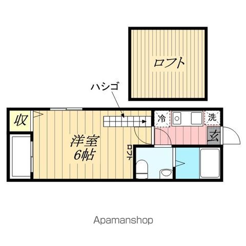 サニーサイド千葉の間取り