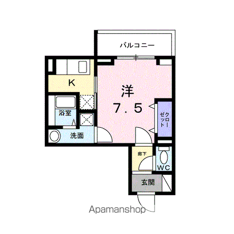 彩 KYOTONISHIJINの間取り写真