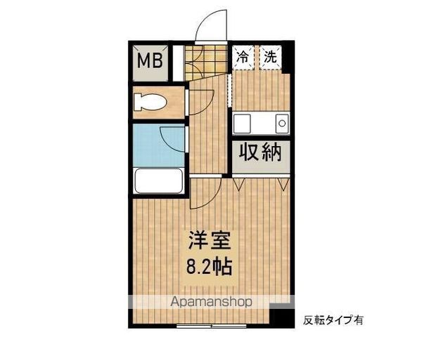マンションシュエット1の間取り写真