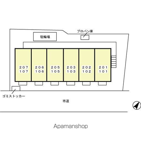 Ｂ’ＣＡＳＡ　四街道Ⅱ　ＲＥーＢＯＲＮ 201 ｜ 千葉県四街道市みのり町18-10（賃貸アパート1K・2階・26.70㎡） その23