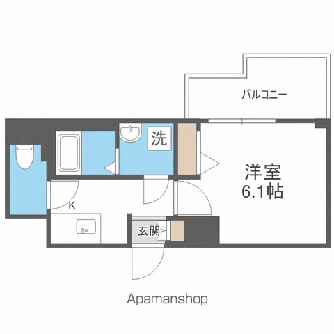 DIMUS新大阪の間取り写真