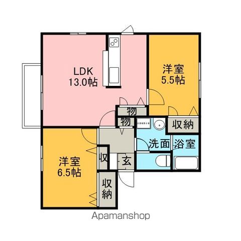 グレイスコート壱番館の間取り