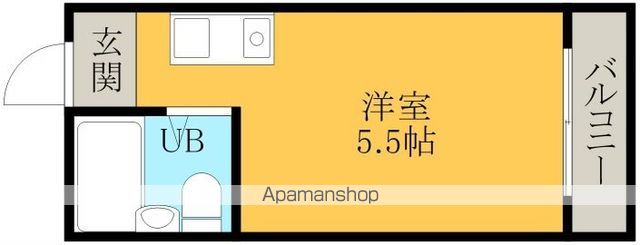フジコーマンション作才の間取り写真
