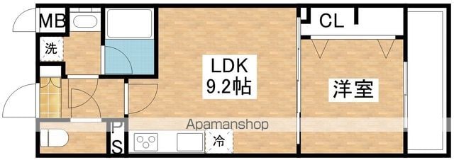 ラルシェパルク新大阪の間取り写真