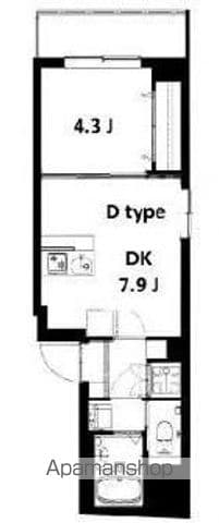 【墨田区八広のマンションの間取り】