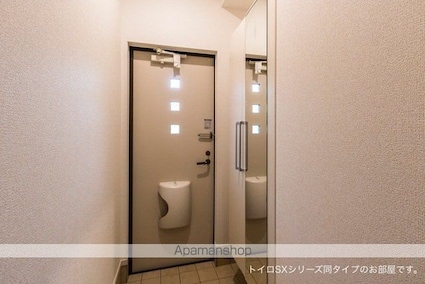 レジデンスＴ・ＮＯＲＴＨ[1LDK/43.32m2]の玄関