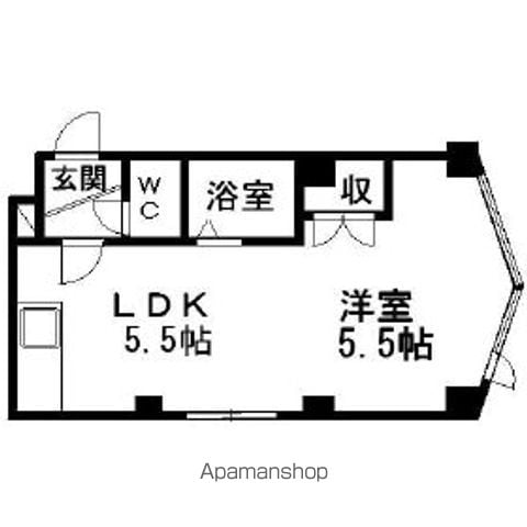 メゾンドボワール円山の間取り写真