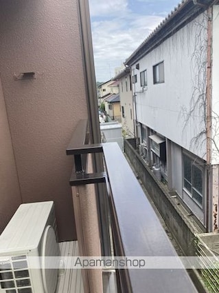 パークハイツⅠ[2DK/40.49m2]のバルコニー