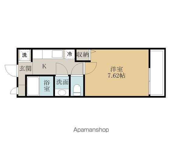 阪和線 東貝塚駅 徒歩8分 2階建 築23年の間取り写真