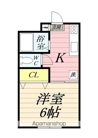 シティーコーポ中山の間取り写真