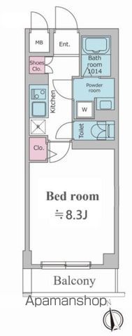 【レオーネ方南町の間取り】