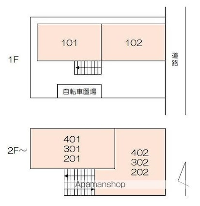 ＳＯＦＥＥＬ７[1K/28.5m2]の配置図