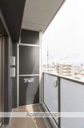 アスール両国[1R/25.46m2]のバルコニー