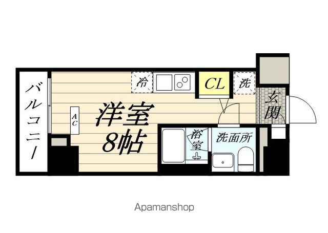 リライア横濱鶴見の間取り写真