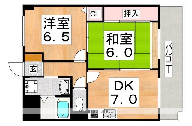 カーサファミールの間取り写真