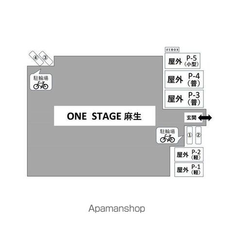 ONE STAGE麻生の内装写真