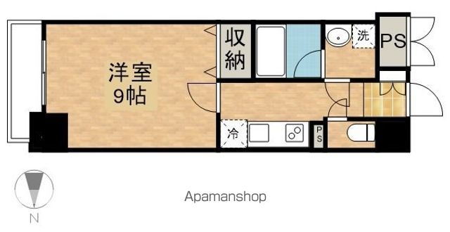 THE MODERN 岡山駅前の間取り写真