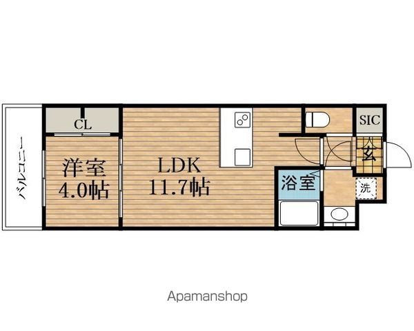 ミラージュパレス本町DEPARTの間取り写真