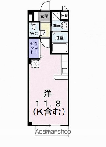 カレント上吉田IAの間取り写真