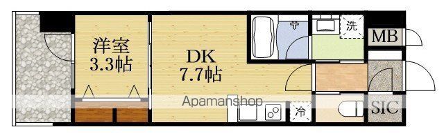 リッツ新大阪プレミアムの間取り写真