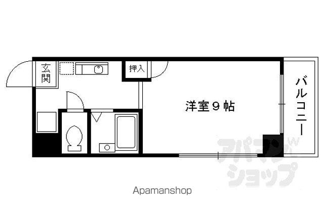ラフィーネ四条堀川の間取り写真