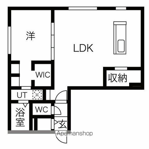 RーFINO札幌桑園の間取り写真