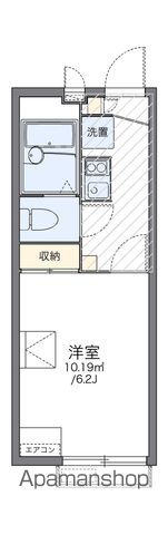 【レオパレスエクセル岡本の間取り】