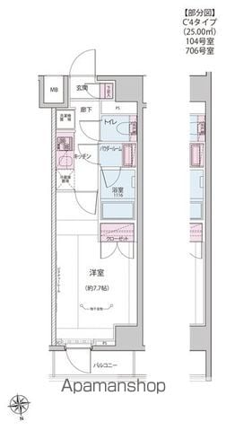 【ＡＬＴＥＲＮＡ神楽坂Ⅰの間取り】