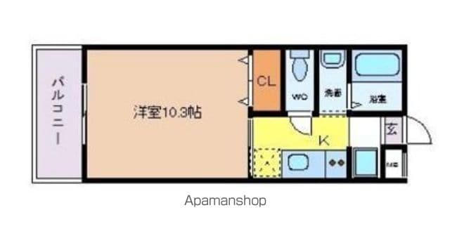 GRECALE忠岡の間取り写真