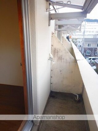 ワークマンション[1K/20m2]のバルコニー