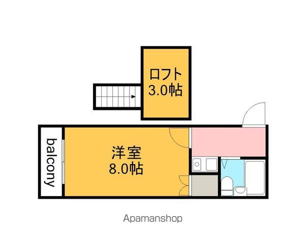 オレンジハウス坪井の間取り写真