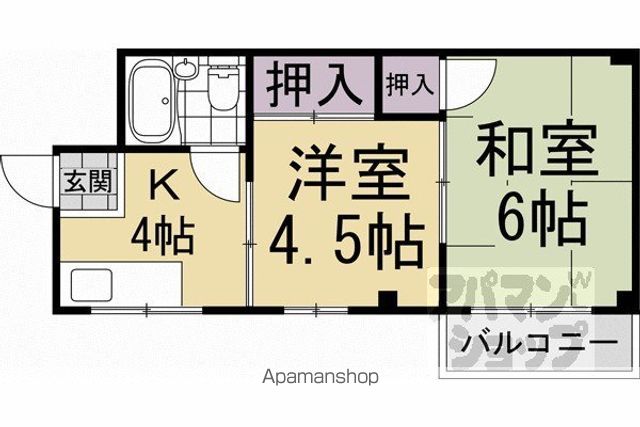 メゾン大卓の間取り写真