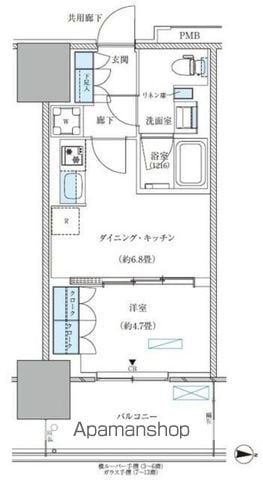 パークアクシス西大島コンフォートスクエアの間取り写真