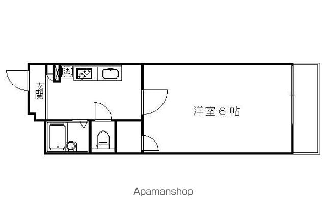 レオパレス東寺の間取り写真