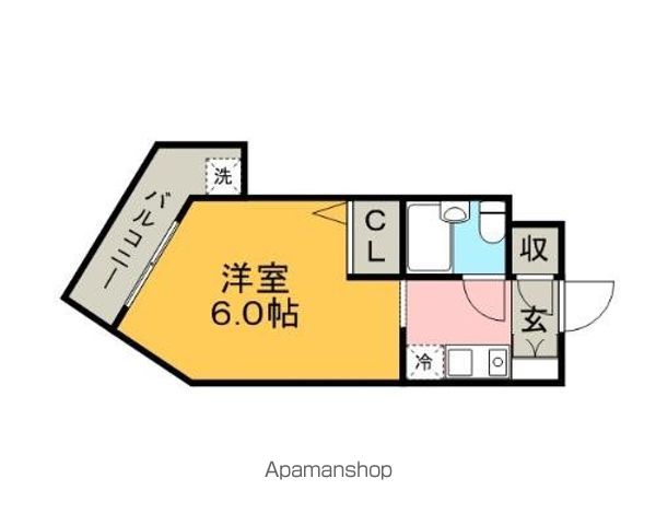 同じ建物の物件間取り写真 - ID:240029609214