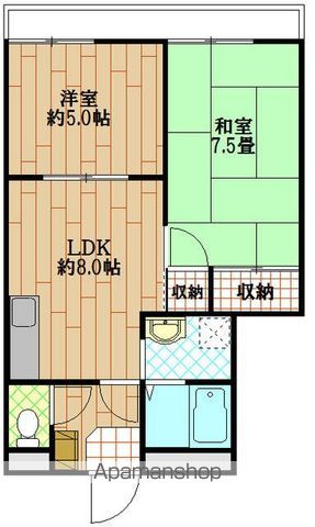 トレボーンミモミⅠの間取り