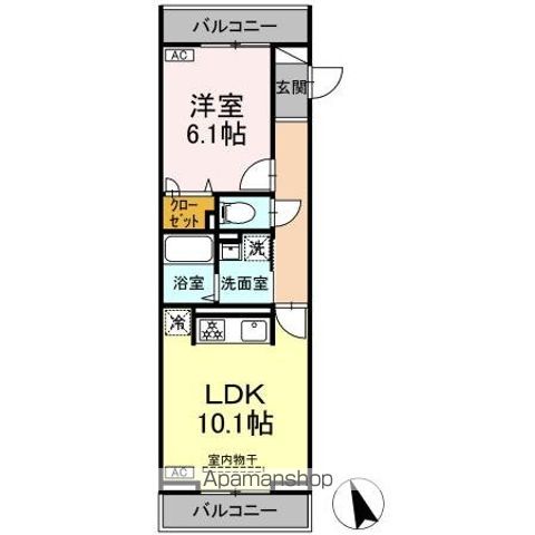 アヴニール コートの間取り写真