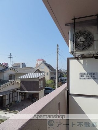 ブラウンハイム土居田[1K/24.8m2]のバルコニー