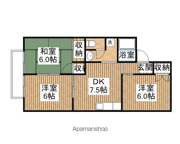 プレミールハイツ壱番館の間取り写真