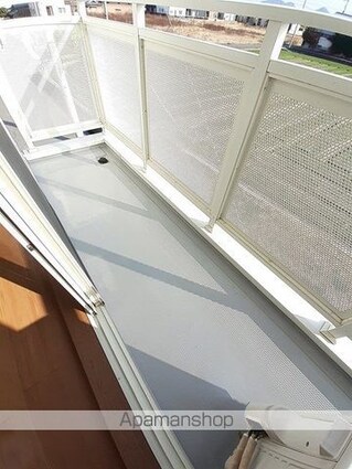 コート・ヤードⅡ　Ａ[1LDK/41.98m2]のバルコニー