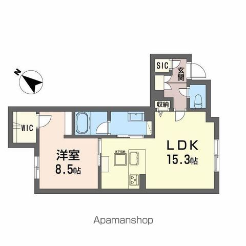 シャーメゾンプレミア鹿児島駅前の間取り写真