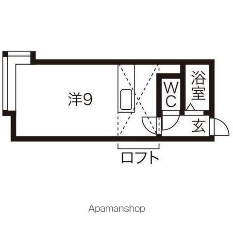 シャトーメロンの間取り写真