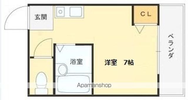 シャンテー牧野の間取り写真