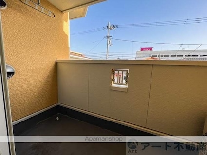 キャピトゥール[2LDK/63.49m2]のバルコニー