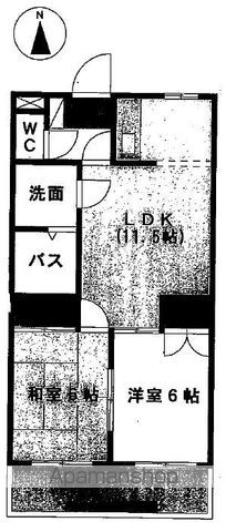 ハピネス湘南の間取り